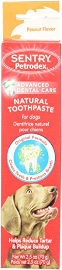 Petrodex Natural Toothpaste Dog - Peanut - 2.5 Oz