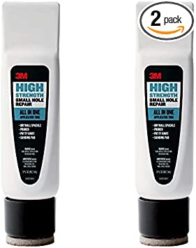 3M High Strength Small Hole Repair, All in One Applicator Tool (Pack of 2)