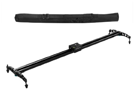 IMORDEN 40"/100cm Ball Bearing based Dslr Camera Slider(middle) Rail Track Dolly Video Stabilization System for Camcorders