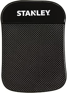 Stanley Sticky Pad – Universal Car Dashboard Mat w/Extra Strong Anti-Slip Grip for Cell-Phone, Tablet, GPS, iPod, Keys or Sunglasses – Great for Car, RV, Golf Cart, Boat & More – 5” x 7"