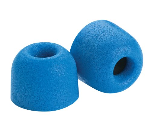 Comply Premium Replacement Foam Earphone Earbud Tips - Isolation T-500 (Blue, 3 Pairs, Large)