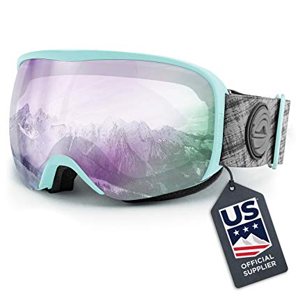 Wildhorn Cristo Ski Goggles - US Ski Team Official Supplier - Snow Goggles for Men, Women & Youth