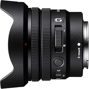 Sony E PZ 10-20 mm F4 G | Objectif Ultra Grand Angle à Zoom motorisé Super35 / APS-C (SELP1020G) Noir