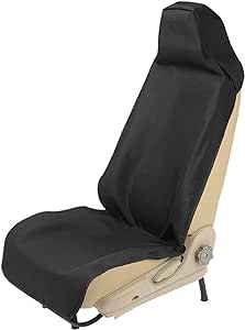 3D MAXPIDER Universal Seat Cover Bucket Seat Black