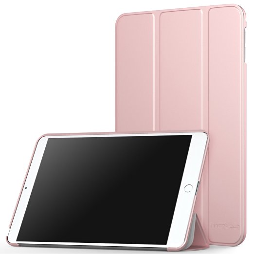 MoKo iPad Mini 4 Case - Ultra Slim Lightweight Smart-shell Stand Cover Case With Auto Wake / Sleep for Apple iPad Mini 4 (2015 edition) 7.9 inch iOS Tablet, Rose GOLD