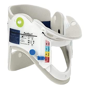 Ambu-15262 Perfit ACE Adjustable Extrication Collar, Fits Adult Size Neck, Adjustable, Folds Flat, Radiolucent, CT and MRI Compatible
