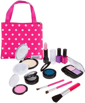 CuteGirl Cosmetics Pretend Makeup Set For Children