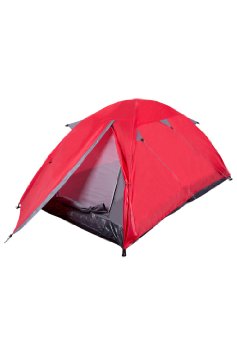 Mountain Warehouse Festival Plain Dome Camping Hiking Waterproof Compact 2 Persons Man Tent Outdoor
