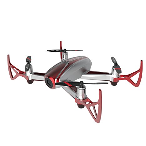 Corsa VR: Wifi Drone with Live Streaming Video and Photo Camera;Auto launch, hover, & land with altitude sensor •6-axis motion-sensitive auto stabilizers •Races up/down, forward/backward, right/left
