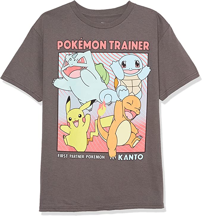 Pokemon Kids' Pokémon Boy's Cute Pikachu T-Shirt