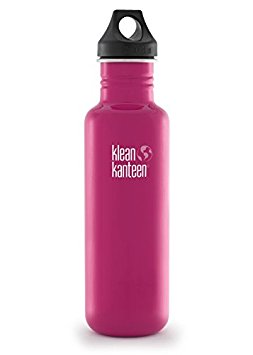 Klean Kanteen Wide Mouth Bottle with Stainless Loop Cap