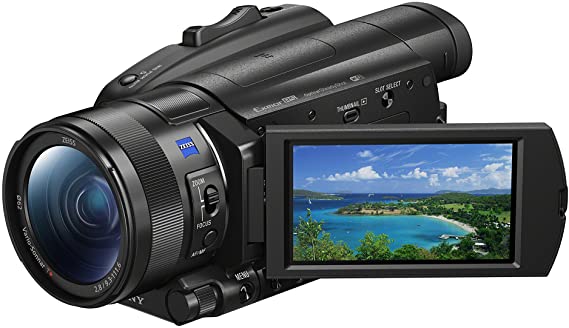 Sony FDRAX700/B FDR-AX700 4K HDR Camcorder, Black