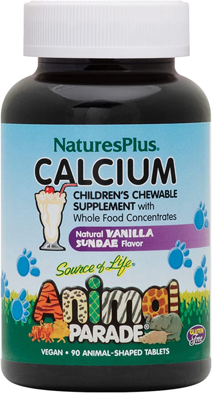 Source of Life Animal Parade Calcium - Children's Chewable by Nature's Plus - 90