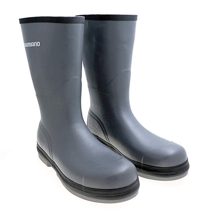 SHIMANO Evair Gray Rubber Boots (Evarbgr)