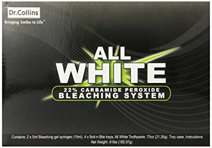 Dr. Collins  All White Bleaching System 22% Carbamide Peroxide