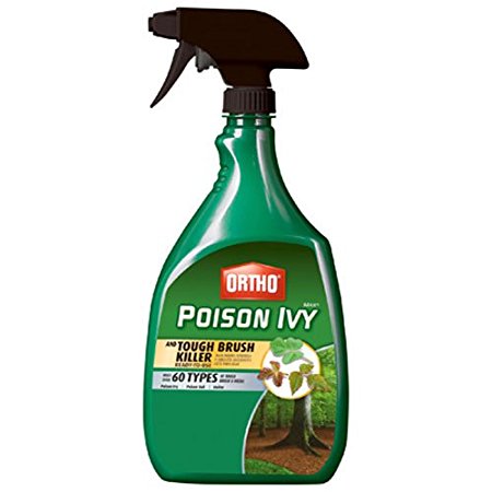 Ortho 0475010 MAX Poison Ivy & Tough Brush Killer Ready-To-Use, 24-Ounce