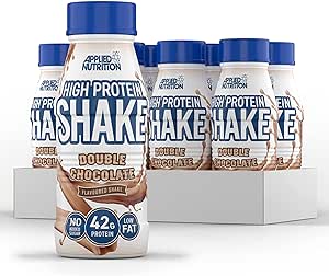 High Protein Shake RTD 8x500ml Double Chocolate