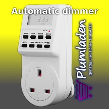Automatic 60 min dimmer time switch