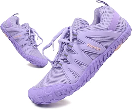 Weweya Barefoot Shoes for Women Minimalist Running Cross Training Shoe