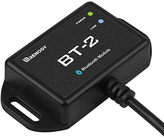 Renogy BT-2 Bluetooth Module RJ45 Communication Port Wirelessly Monitor and Adjust Compatible Solar Charge Controllers, RS485