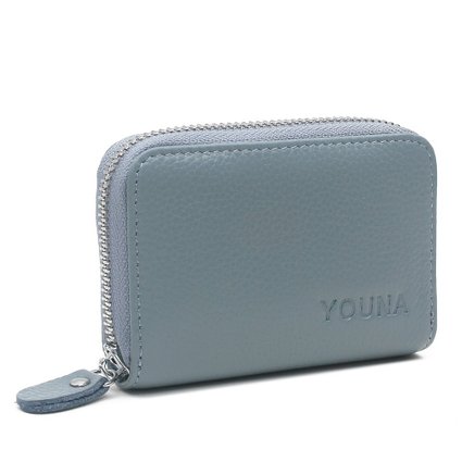 Credit Card Wallet,YOUNA Rfid Blocking Genuine Leather Credit Card Holder for Women