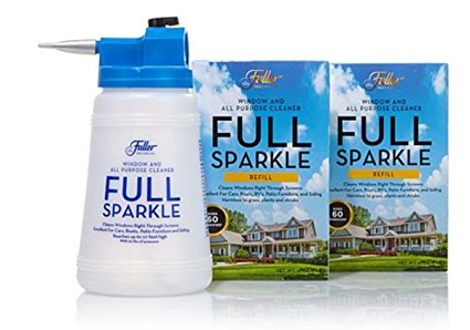 Fuller Brush Co. Full Sparkle Window Cleaner & All ~Purpose Kit