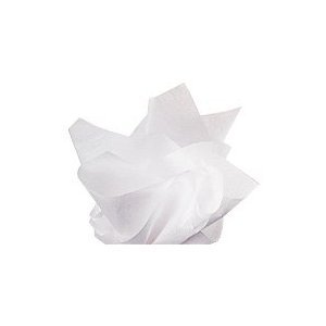 1 X White Tissue Paper 15" X 20" - 100 Sheet Pack
