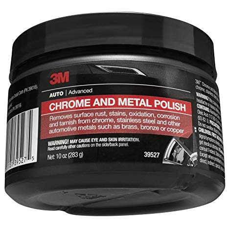 3M 39527 Chrome and Metal Polish - 10 oz.