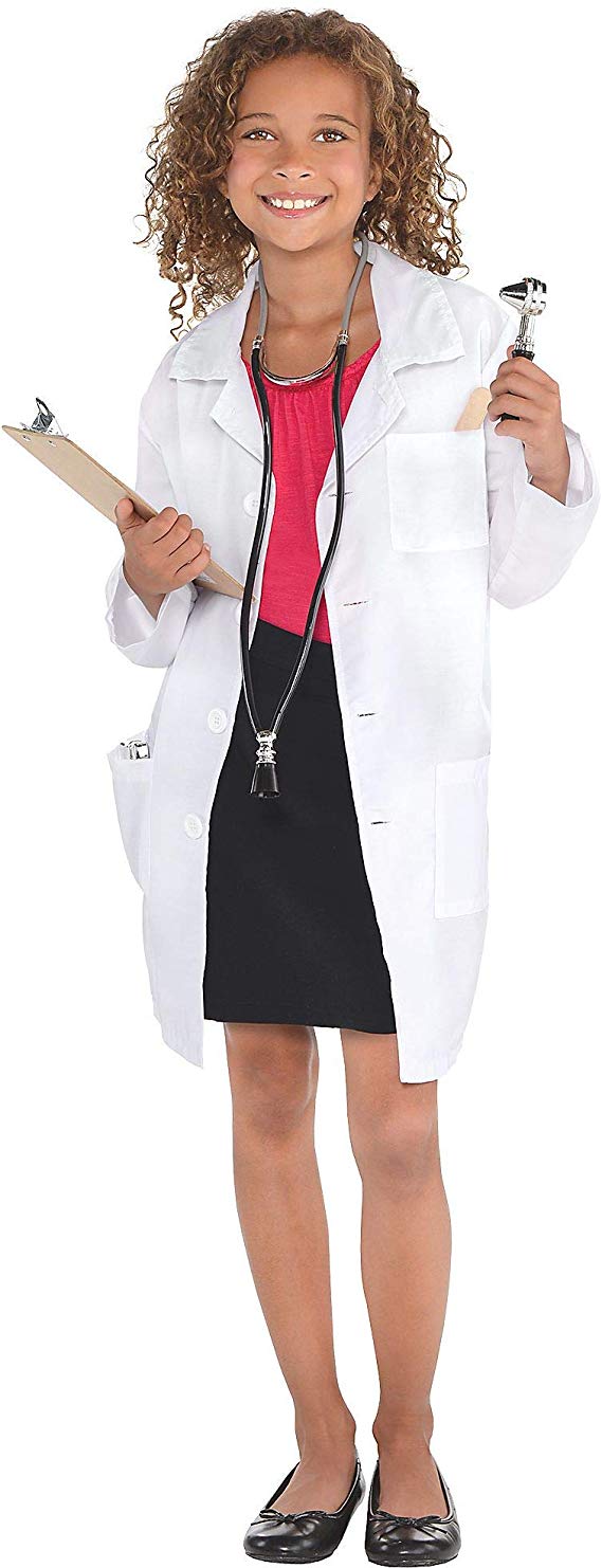 Amscan Lab Coat Child Doctor Costume