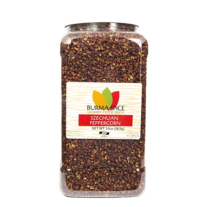 Szechuan Peppercorns | Chinese Spice â€“ Chinese seasoning | Ideal for Soups, Meats, and Chinese Cuisine in General. 2.12 lbs.