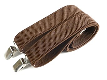 Men's fully adjustable Clip on Braces / Suspenders, 3.5cm