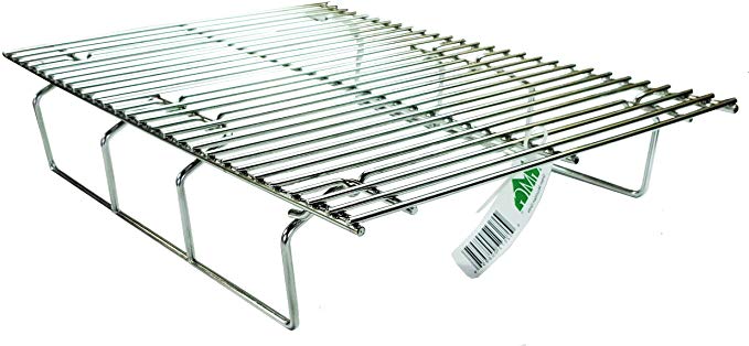 Green Mountain Grills GMG-6034 Collapsible Upper Rack for Davy Crockett Pellet Grill, Stainless Steel