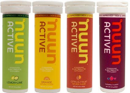 New Nuun Active: Hydrating Electrolyte Tablets, Citrus Berry Mix, Box of 4 Tubes