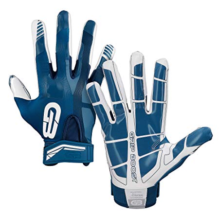 Grip Boost Football Gloves Mens #1 Grip Stealth Pro Elite - Adult & Youth Football Glove Sizes