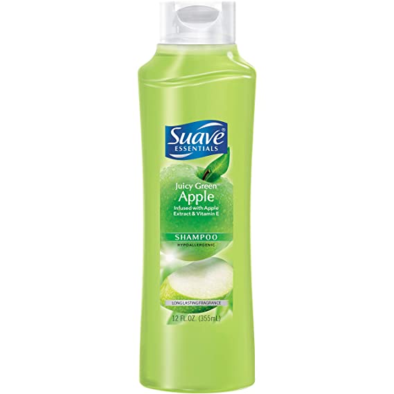 Suave Naturals Shampoo Juicy Green Apple 12 oz (Pack of 2)