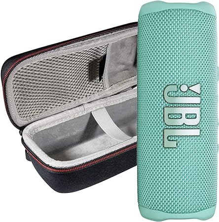 JBL Flip 6 IP67 Waterproof Portable Wireless Bluetooth Speaker with Exclusive Protective Hardshell Case (Teal)