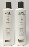 Nioxin System 4 Cleanser Shampoo 101 oz and Scalp Therapy Conditioner 101 oz Duo Set
