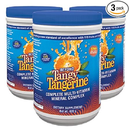 BEYOND TANGY TANGERINE - 420G CANISTER, 3 Pack