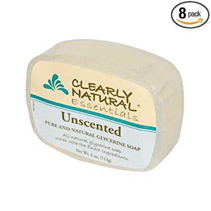 Glycerine Soap (Unscented) 8 pack