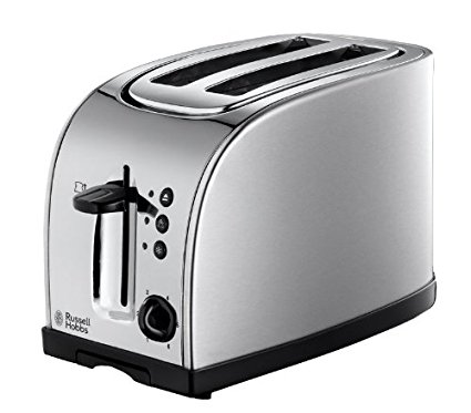 Russell Hobbs Texas 2-Slice Toaster 18096 - Stainless Steel and Silver