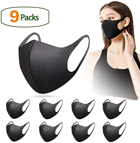 Unisex Anti-Dust Face Protection, Breathing Reusable Mouth Protection for Outdoor Running, Riding, Fishing etc