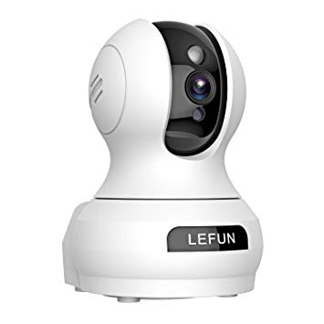 Lefun Indoor Wireless Security IP Camera with Sound Detection 3MP (2304x1536p) Motion Tracking Two Way Audio Night Vision for Home Surveillance Baby Pet Monitoring