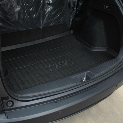 Vesul Rubber Rear Trunk Cargo Tray Rear Trunk Cover Floor Mat for Honda HR-V HRV Vezel 2014-2016