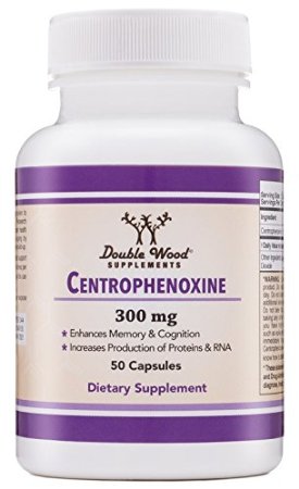 Centrophenoxine Capsules  Made in USA  Dietary Nootropic Supplement 300 mg 50 Capsules