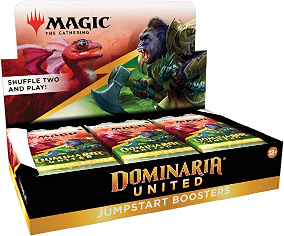 Magic: The Gathering Dominaria United Jumpstart Booster Box | 18 Packs (360 Magic Cards)