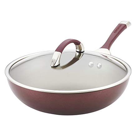 Circulon 87531 Symmetry Everything Nonstick Pan 12" Merlot