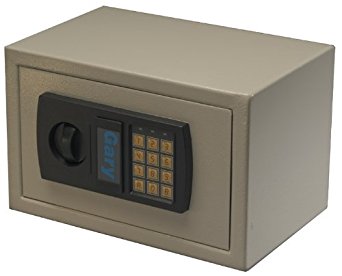 Gary by FireKing HS1207 Personal Electronic Fire Safe w/Bolt Kit, 7 3/4 x 12 1/4 x 7 3/4 Inches
