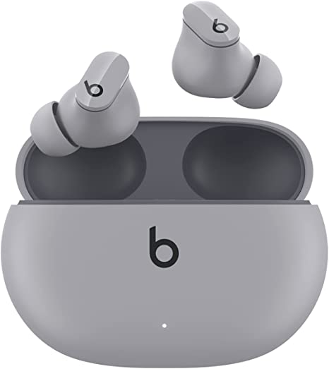 Beats Studio Buds – True Wireless Noise Cancelling Earbuds – Compatible with Apple & Android, Built-in Microphone, IPX4 Rating, Sweat Resistant Earphones, Class 1 Bluetooth Headphones - Moon Gray