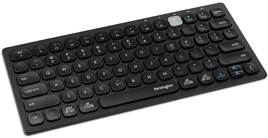 Kensington Multi-Device Dual Wireless Compact Keyboard - Black (K75502US)