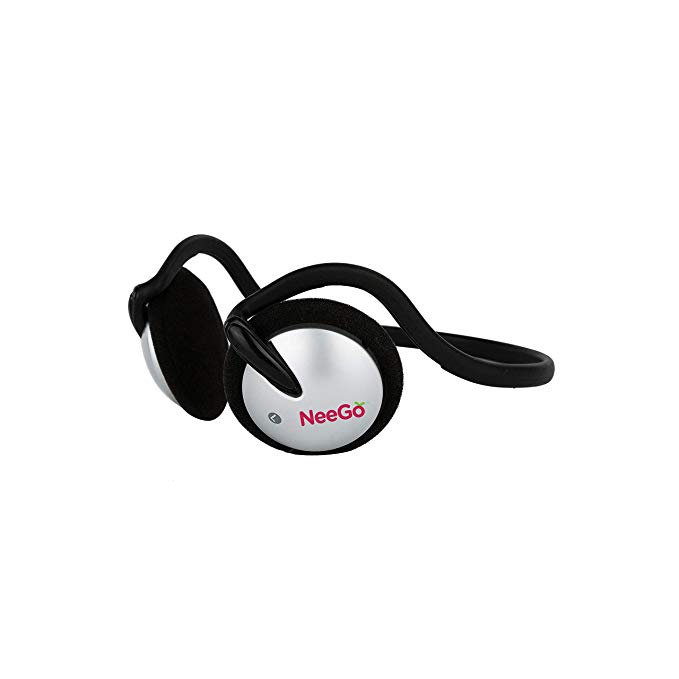 Behind-The-Neck Stereo Headphones; Lightweight, Sports-Active Headphones